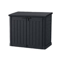 Outdoor Storage Box for Garden Use in Weather-Resistant Plastic - 75 x 45 x 55